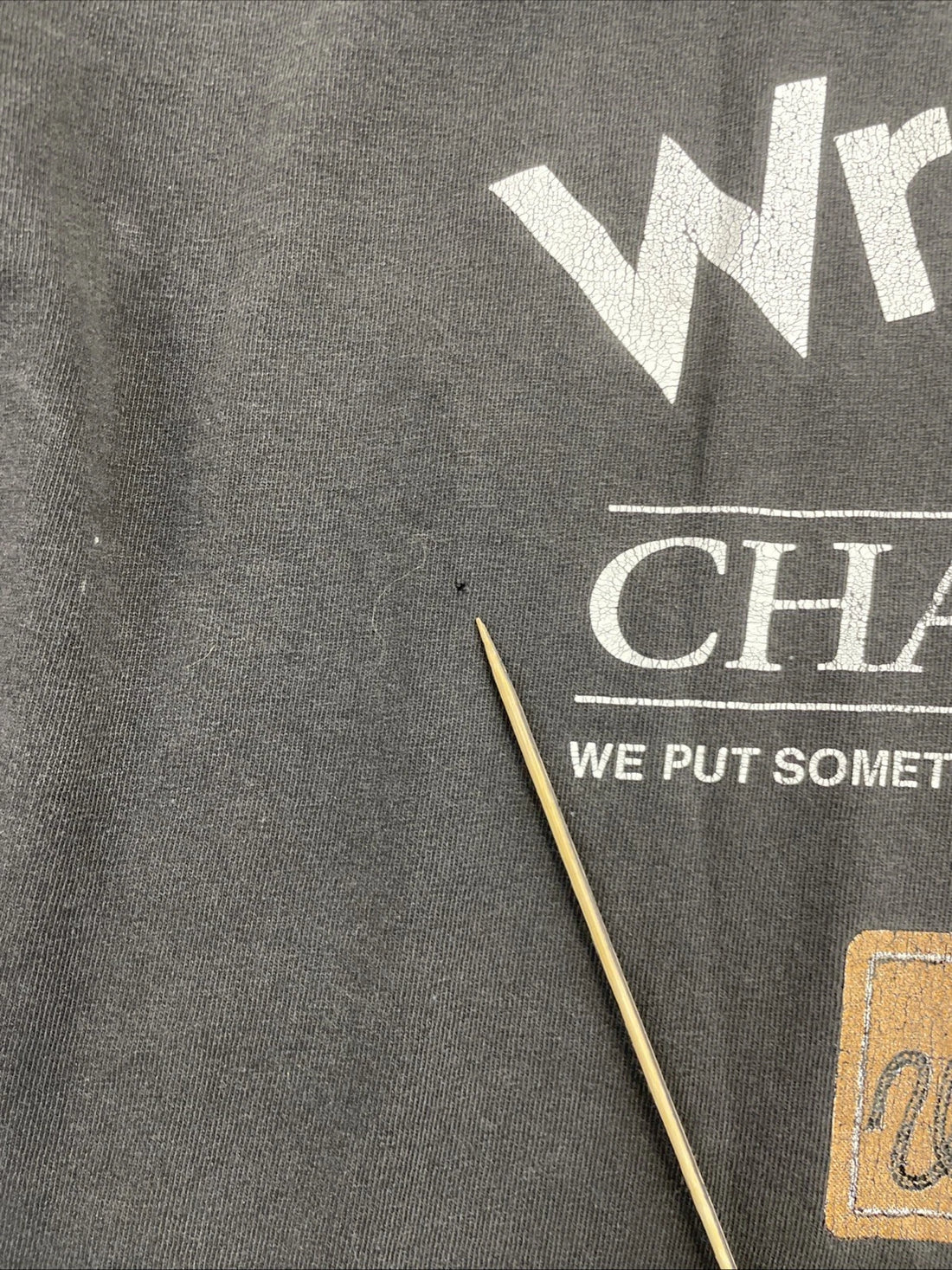 Vintage Wrangler T-Shirt Size XL Black