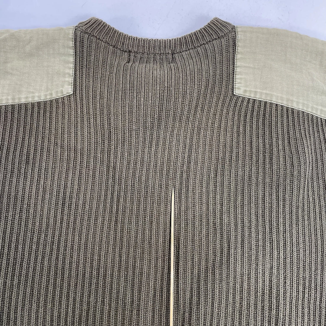 Vintage Eddie Bauer Military Jumper Sweater Size Small Green