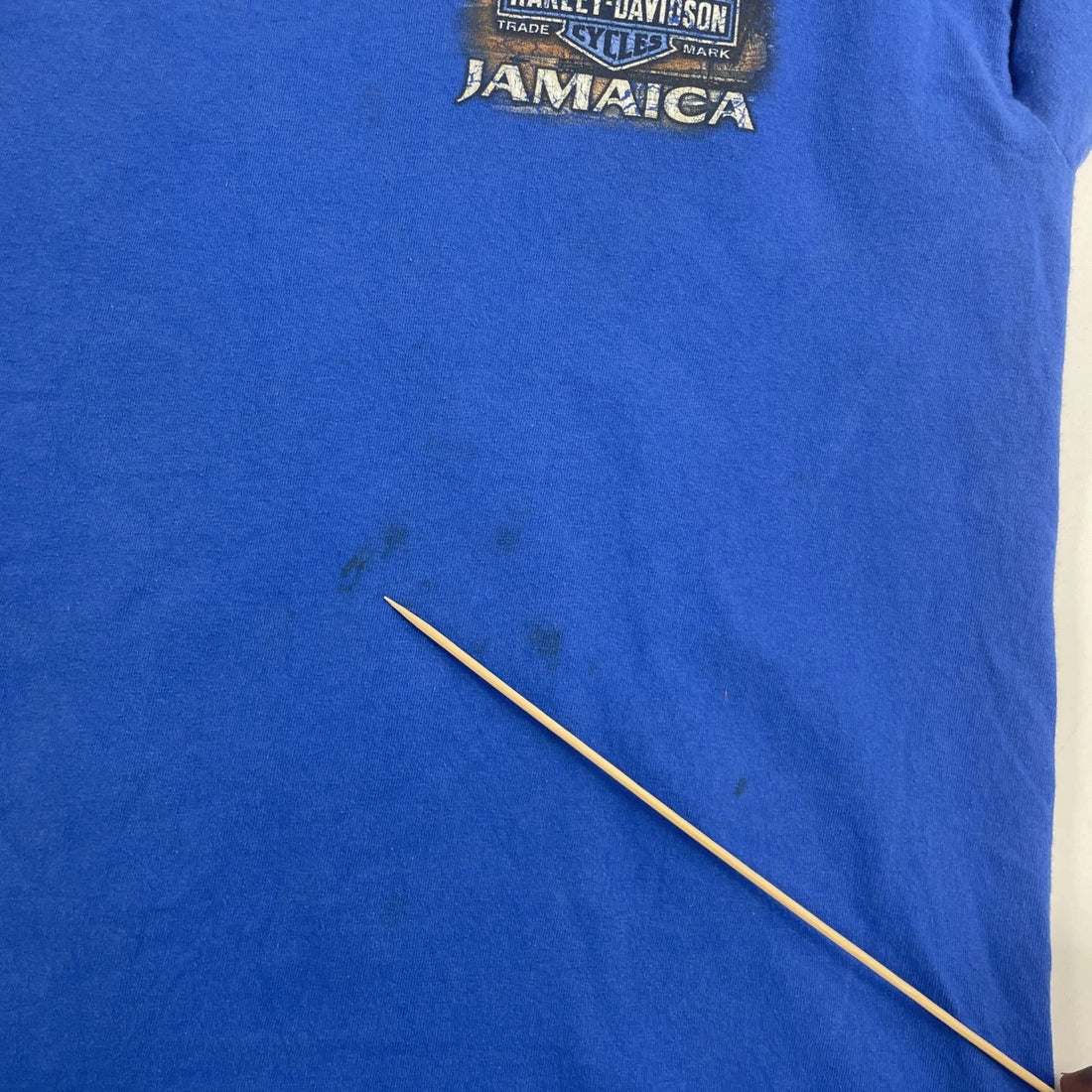 Harley Davidson Jamaica Long Sleeve T-Shirt Size Large Blue