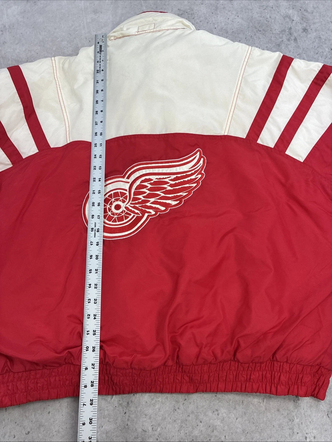 Vintage Detroit Red Wings Puffer Jacket Size 2XL NHL