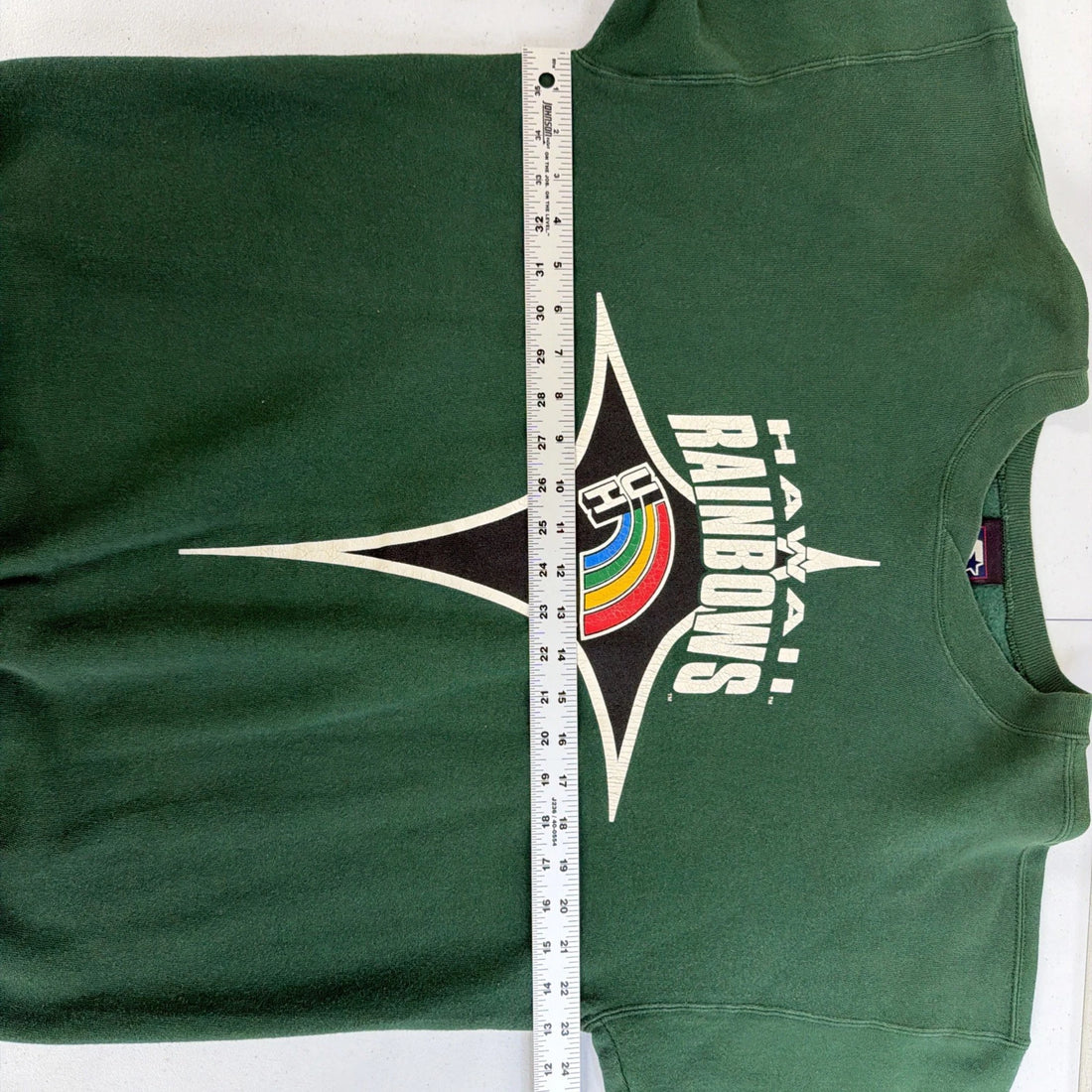 Vintage Hawaii Rainbows Starter Crewneck Sweatshirt Size Large NCAA