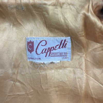 Vintage Cappelli Ladies Recreational Skating Varsity Bomber Jacket Womens Small