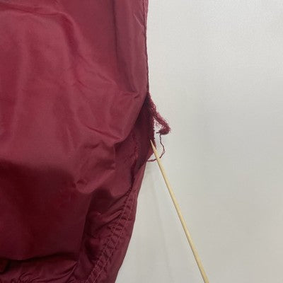 Vintage Spanjian Pasadena Minnesota Light Bomber Jacket Size 46 Burgundy 50s
