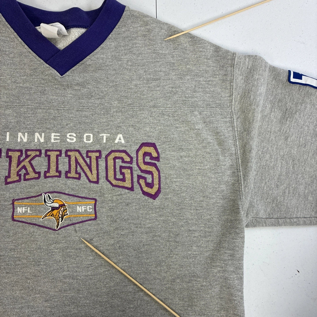 Vintage Minnesota Vikings Sweatshirt Size XL NFL
