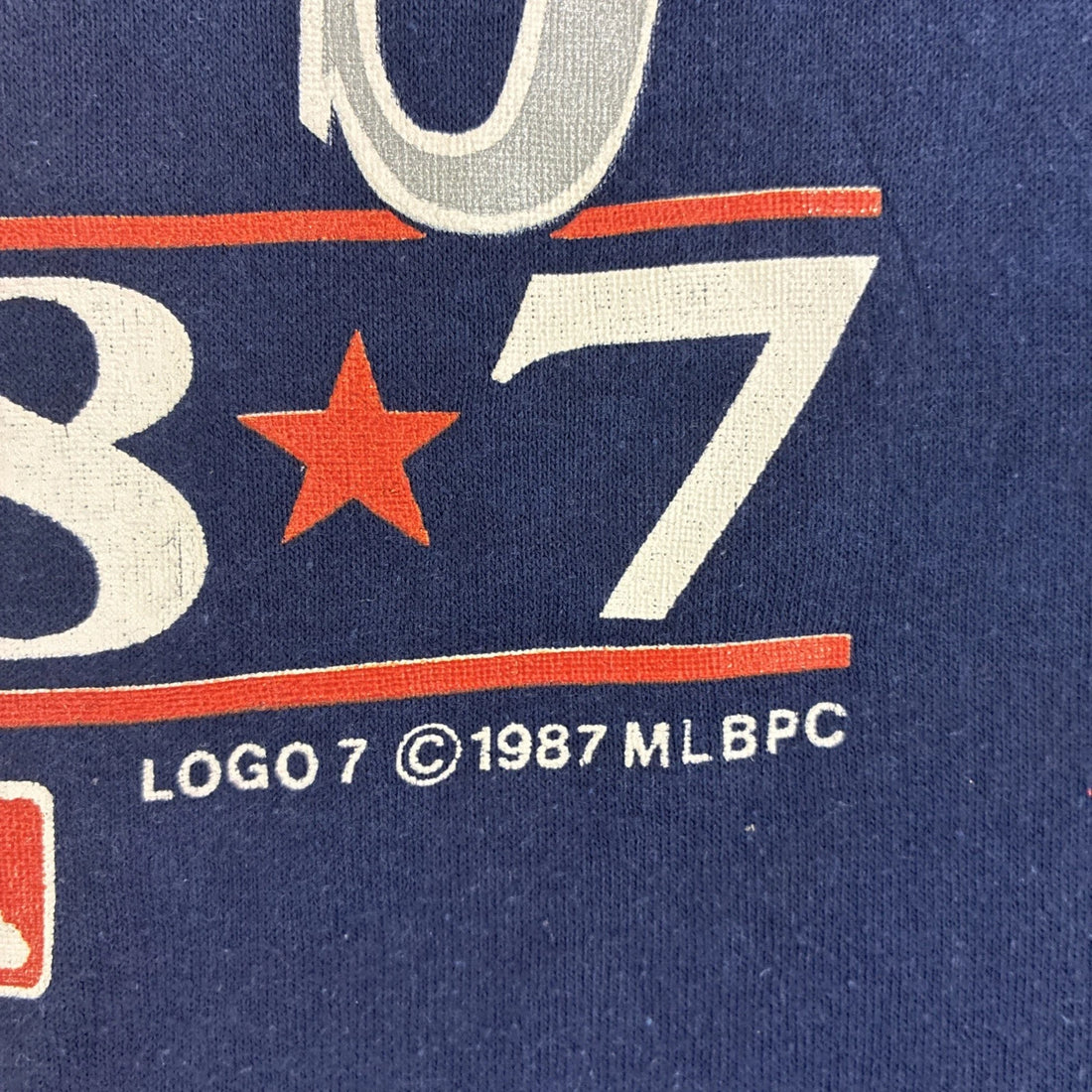 Vintage Minnesota Twins World Series Champs Logo 7 Raglan T-Shirt Large 1987 MLB