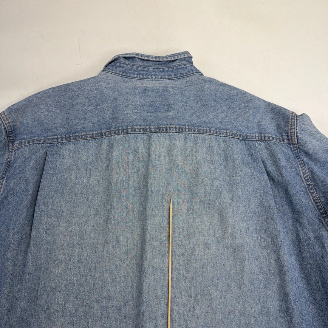 Levi's Denim Button Up Shirt Size 2XL Light Wash Blue