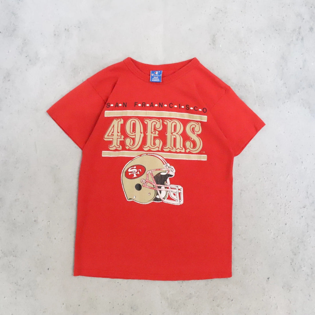 Vintage San Francisco 49ers Champion T-Shirt Size Large 80s NFL