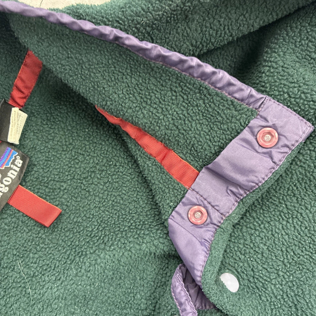 Vintage Patagonia Synchilla Snap T Fleece Jacket XL 90s