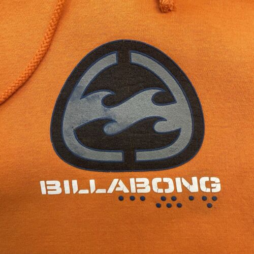 Billabong Sweatshirt Hoodie Size Small Orange