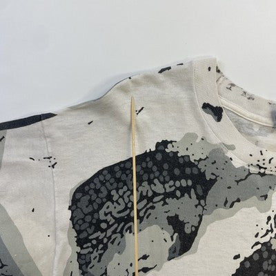 Vintage Skull Skeleton Liquid Blue T-Shirt XL Chris Pinkerton AOP 1992 90s
