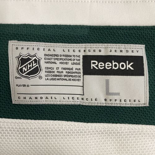 Minnesota Wild Ryan Suter Reebok Jersey Size Large Lace Up NHL