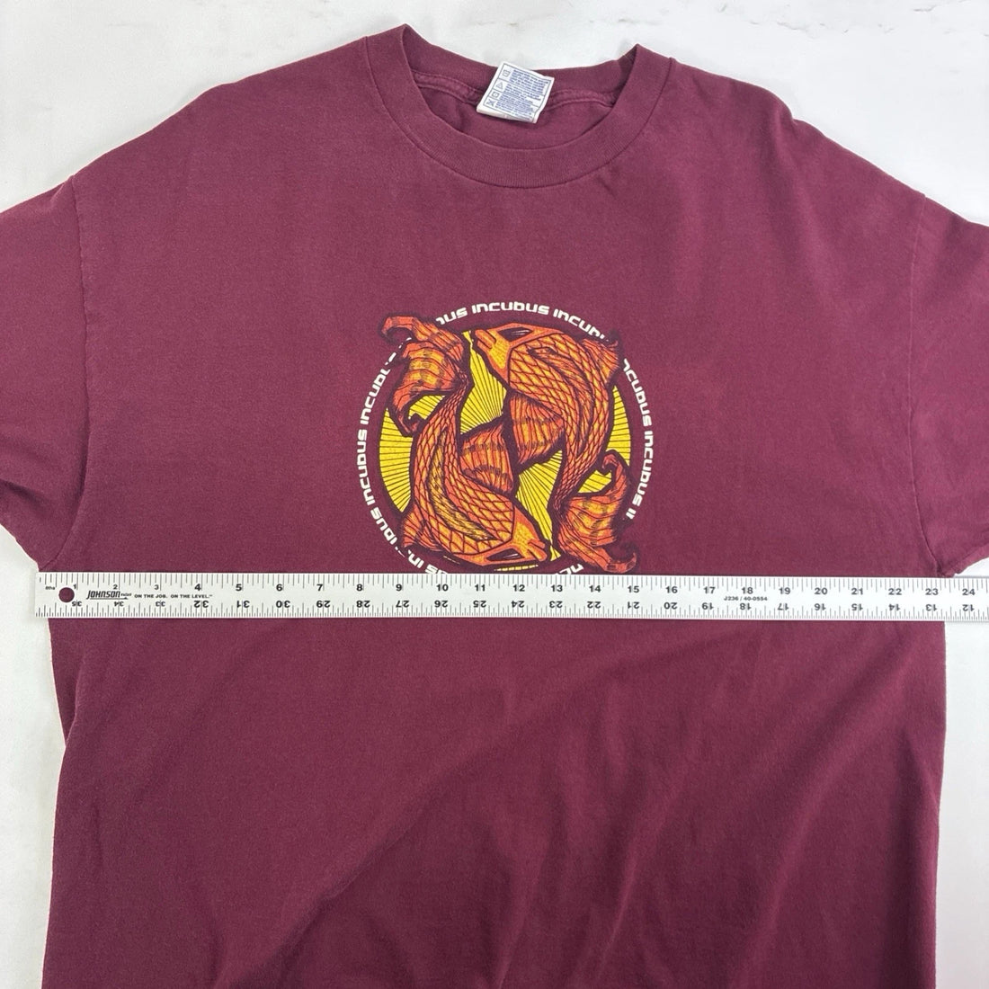 Vintage Incubus Band Music T-Shirt Size XL 2001