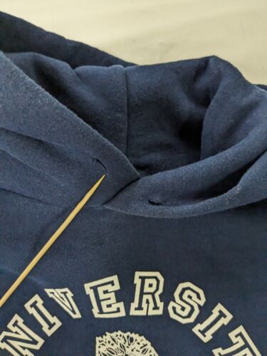 Vintage University Of Toronto Russell Sweatshirt Hoodie Size Large Blue