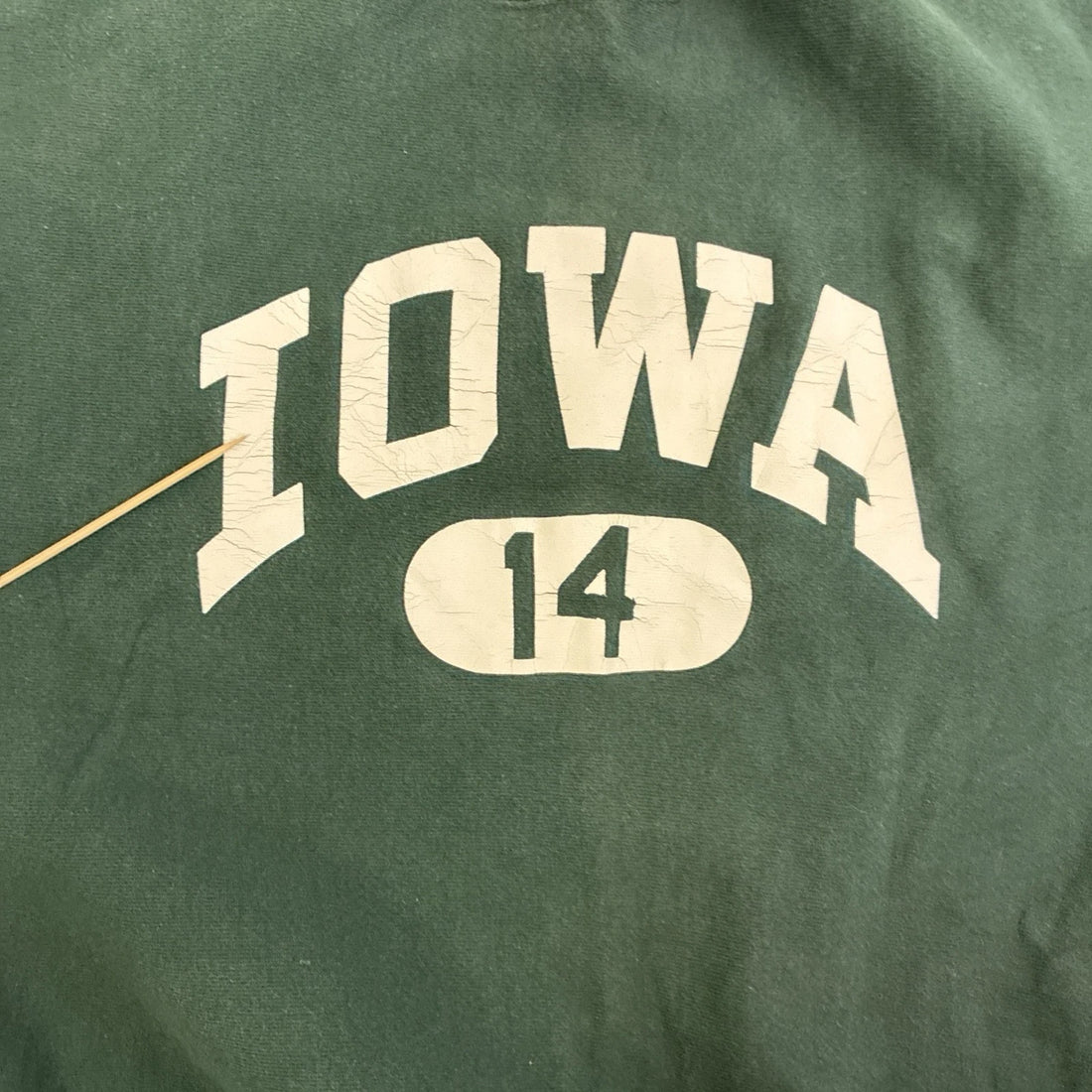 Vintage Iowa Champion Revers Weave Crewneck Sweatshirt Size 2XL 90s