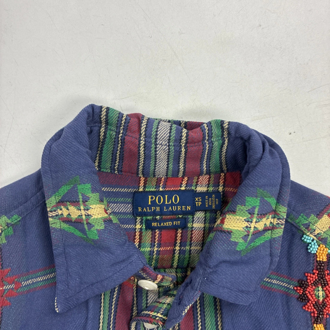 Polo Ralph Lauren Western Button Up Shirt Size XS