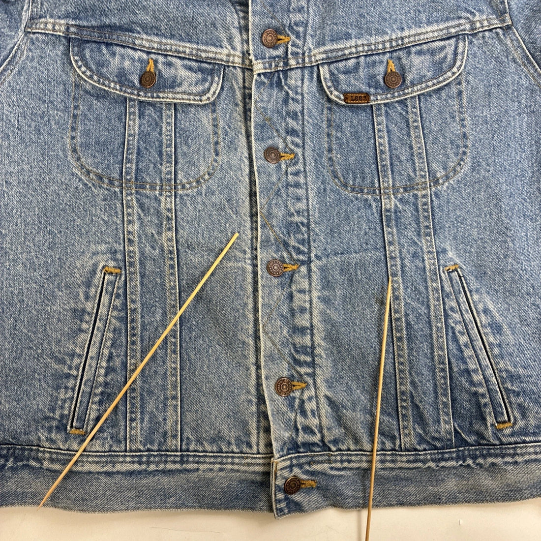 Lee Denim Trucker Jacket Size XL