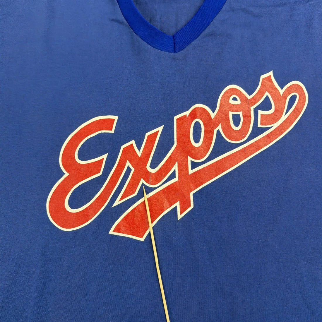 Vintage Montreal Expos Russell Athletic T-Shirt Size 2XL 90s MLB