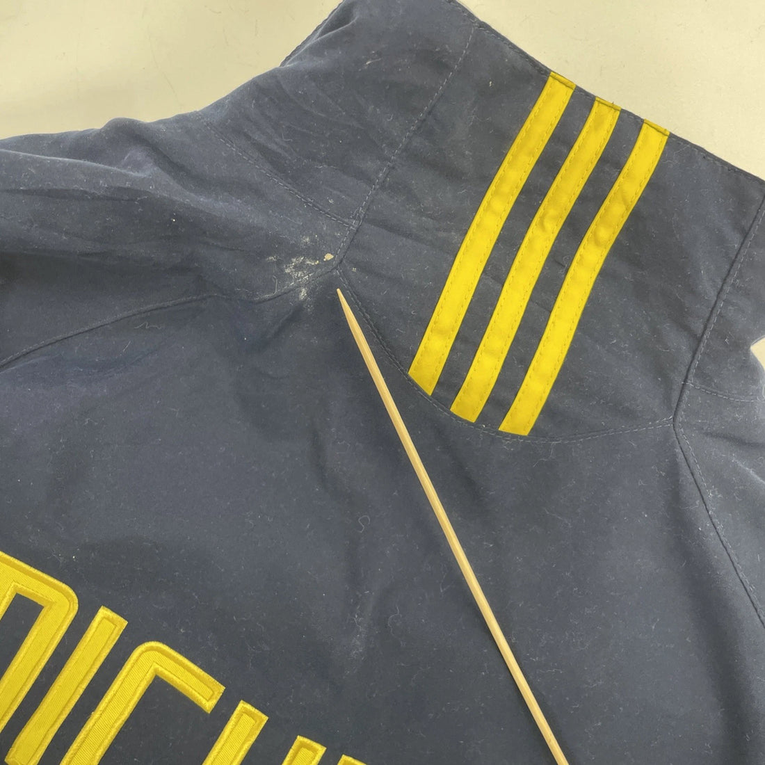 Michigan Wolverines Football Adidas Track Jacket Size XL NCAA