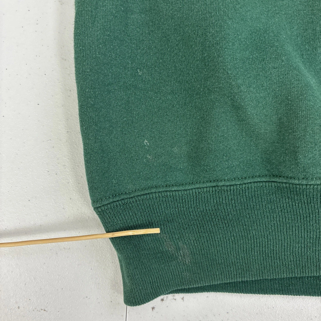 Vintage Russell Athletic Blank Crewneck Sweatshirt Size XL Green 90s