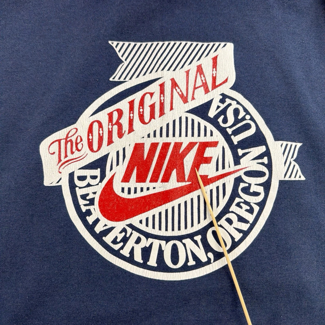 Vintage Nike The Original Beaverton Oregon Sweatshirt Hoodie Size Medium