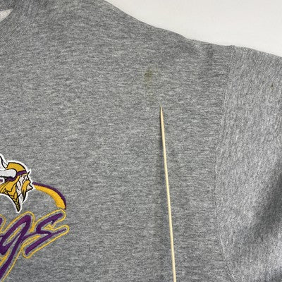 Vintage Minnesota Vikings Pro Player Sweatshirt Crewneck Size 2XL NFL