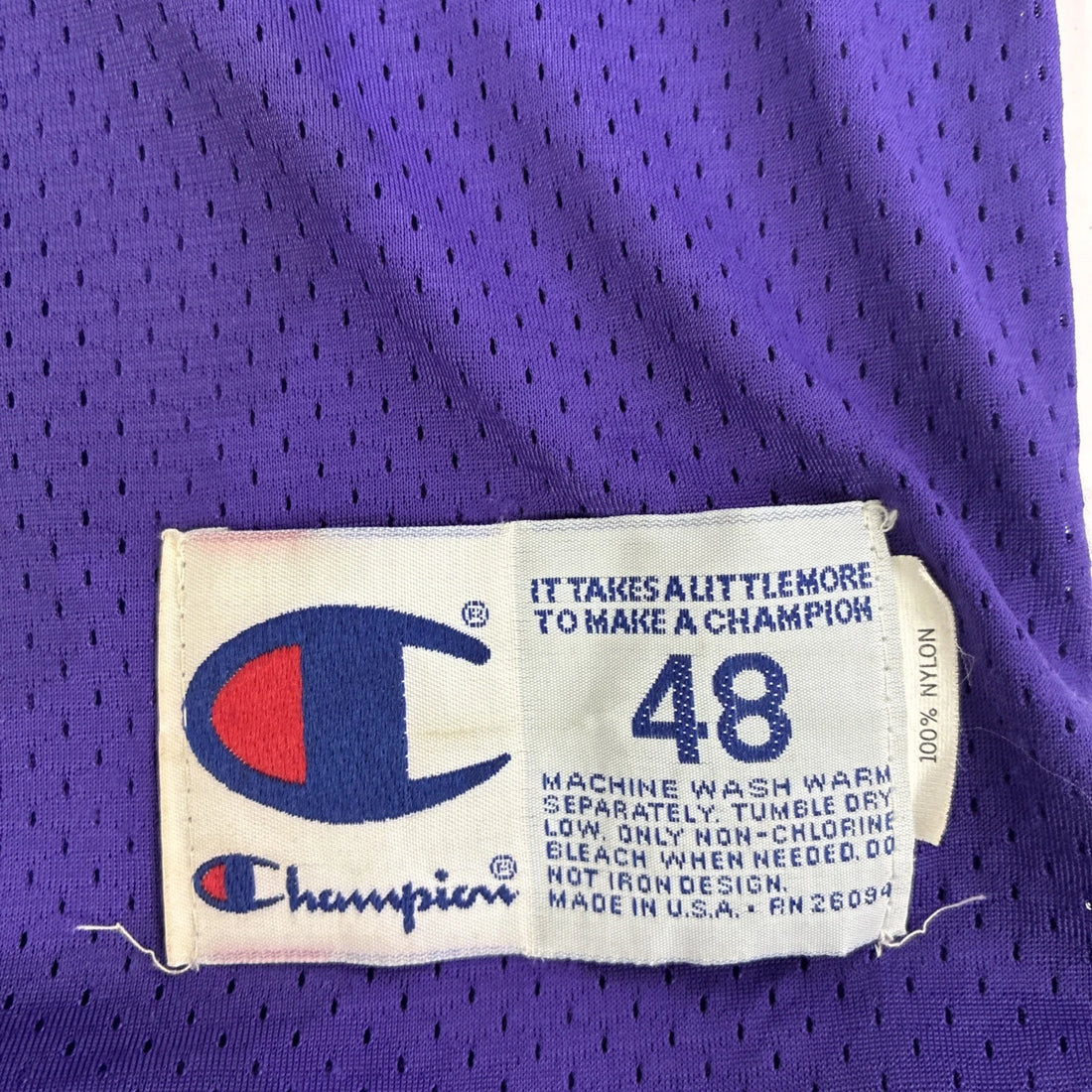Vintage Minnesota Vikings Cris Carter Champion Jersey Size 48 NFL