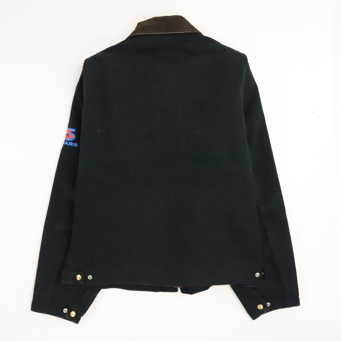 Vintage Carhartt Canvas Detroit Work Jacket Size 50 Blanket Lined J01 BLK