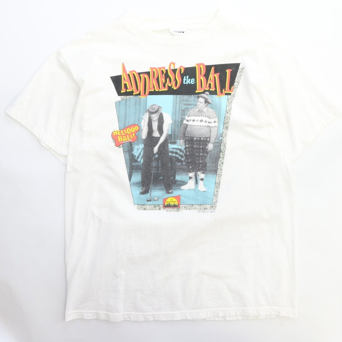 Vintage Address The Ball The Honeymooners T-Shirt Size XL 1992 90s