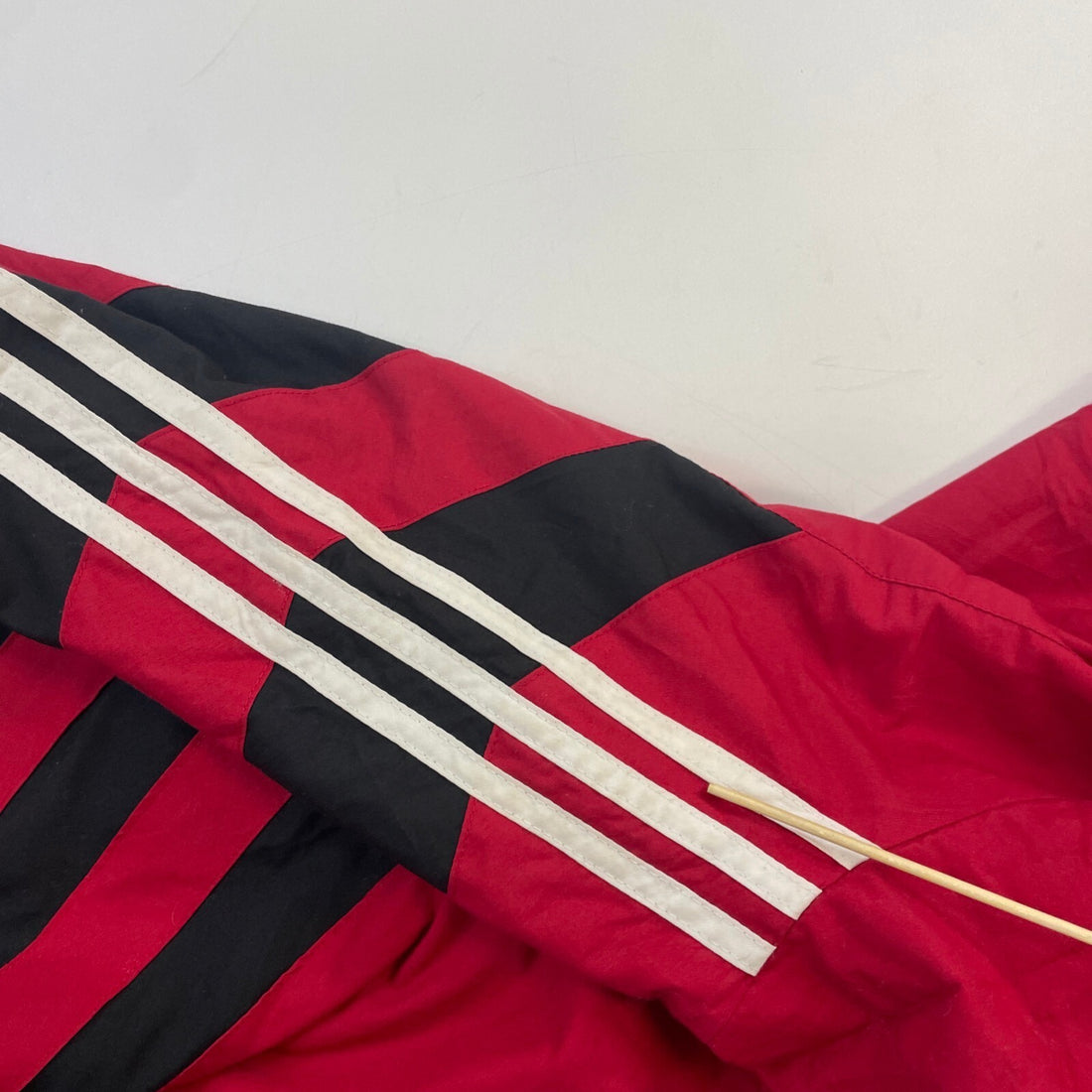 Vintage Adidas Windbreaker Light Jacket Size XL Red