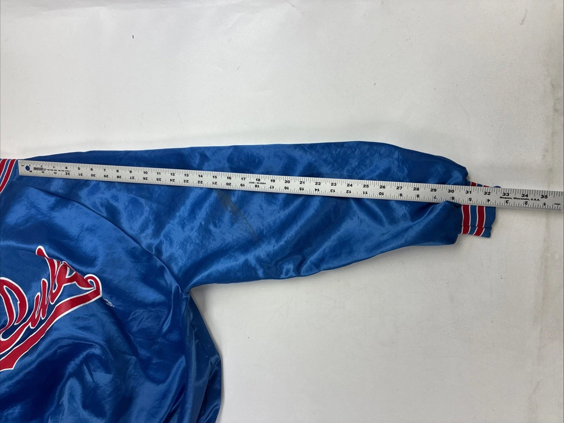 Vintage Chicago Cubs Chalk Line Satin Bomber Jacket Size XL MLB