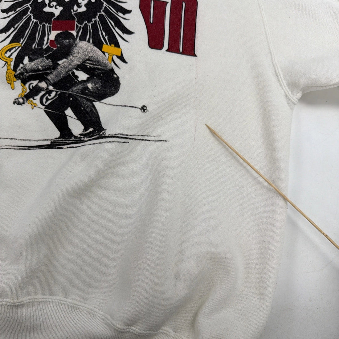 Vintage Austrian Challenge Innsbruck Ski Crewneck Sweatshirt Size XL 90s