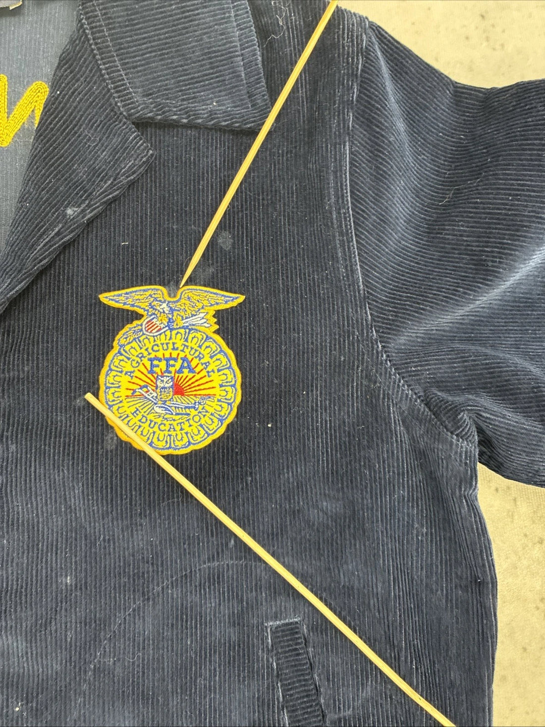 Minnesota Sleepy Eye FFA Corduroy Work Jacket Size 38