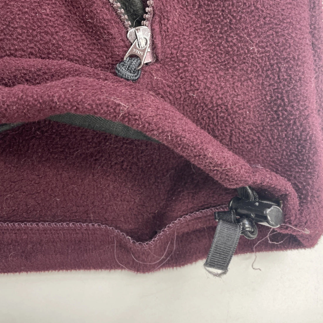 Vintage L.L. Bean 1/2 Zip Fleece Jacket Size XL Red