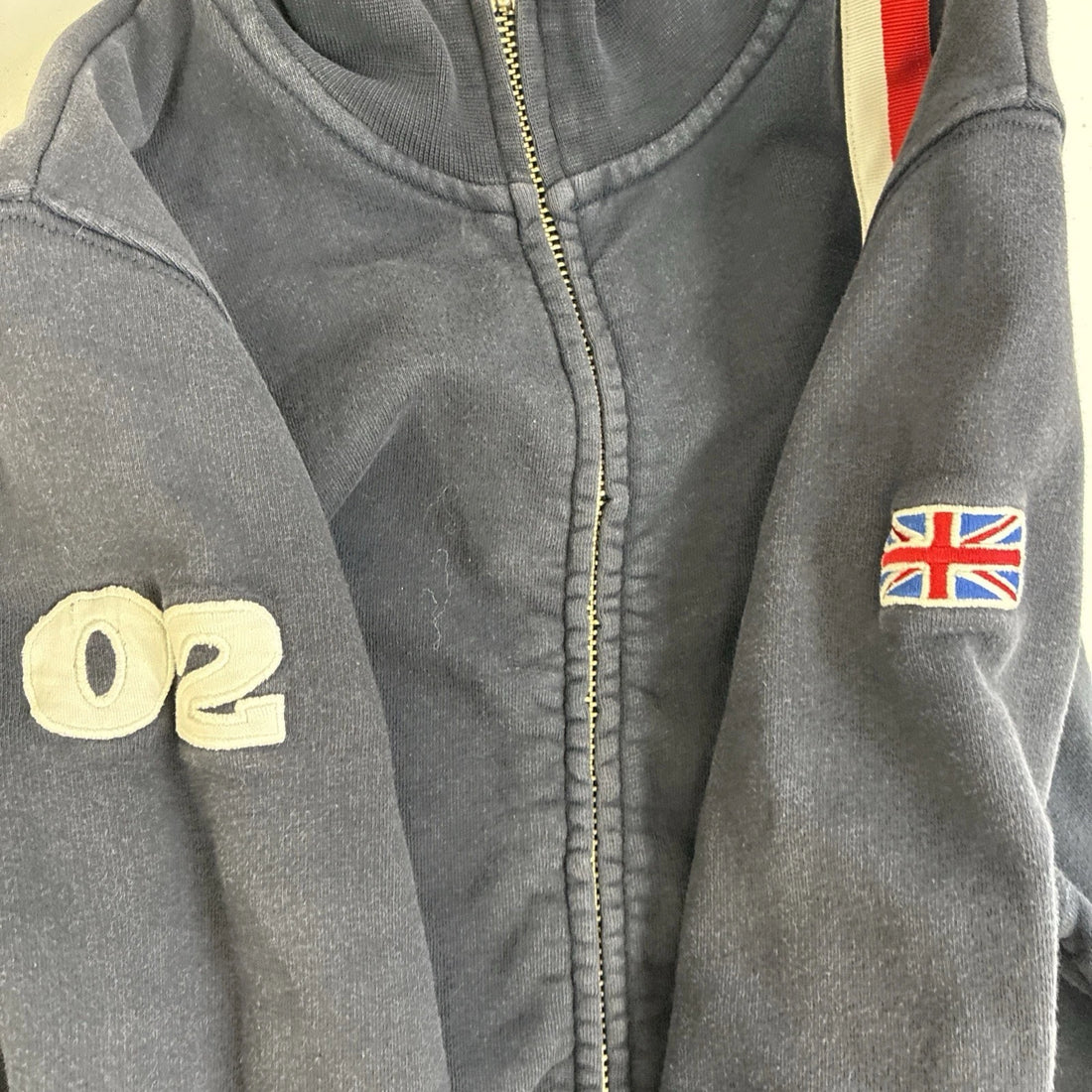 Triumph Motorcycles Track Jacket Sweatshirt Size Medium