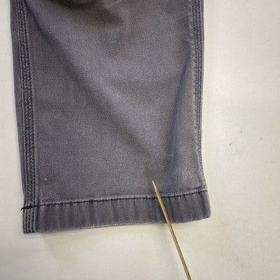 Carhartt Carpenter Double Knee Work Pants Size 32 X 30 Gray