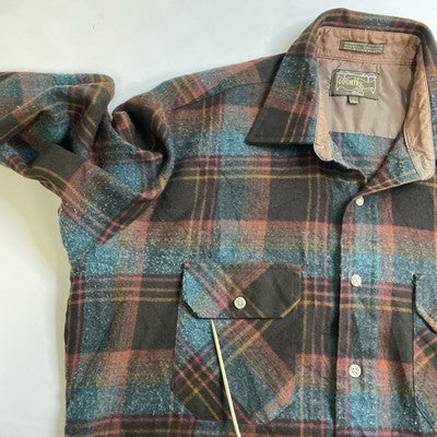 Vintage Country Squire Button Up Shirt Size Large Plaid