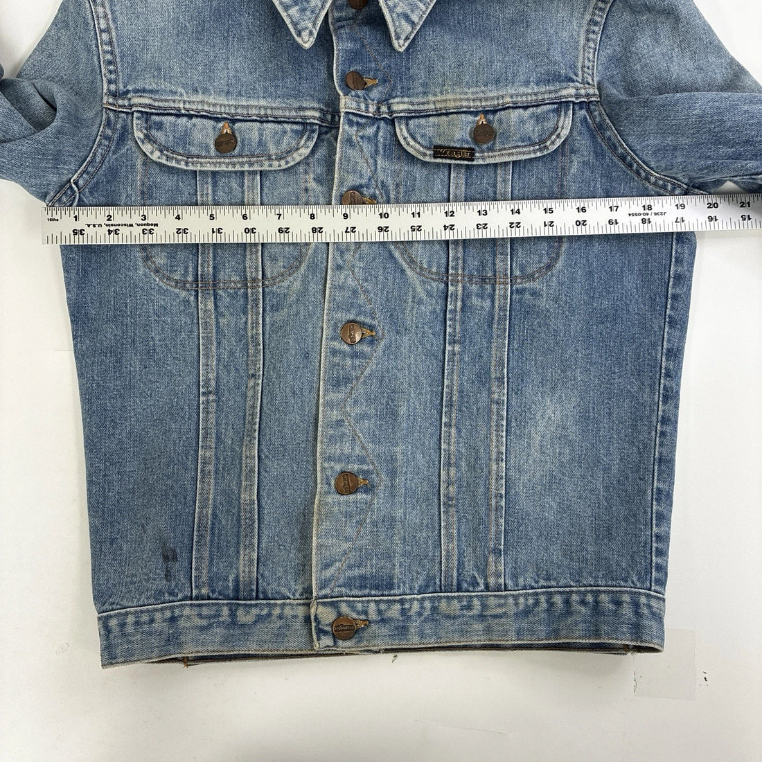 Vintage Wrangler Denim Jacket Size Medium