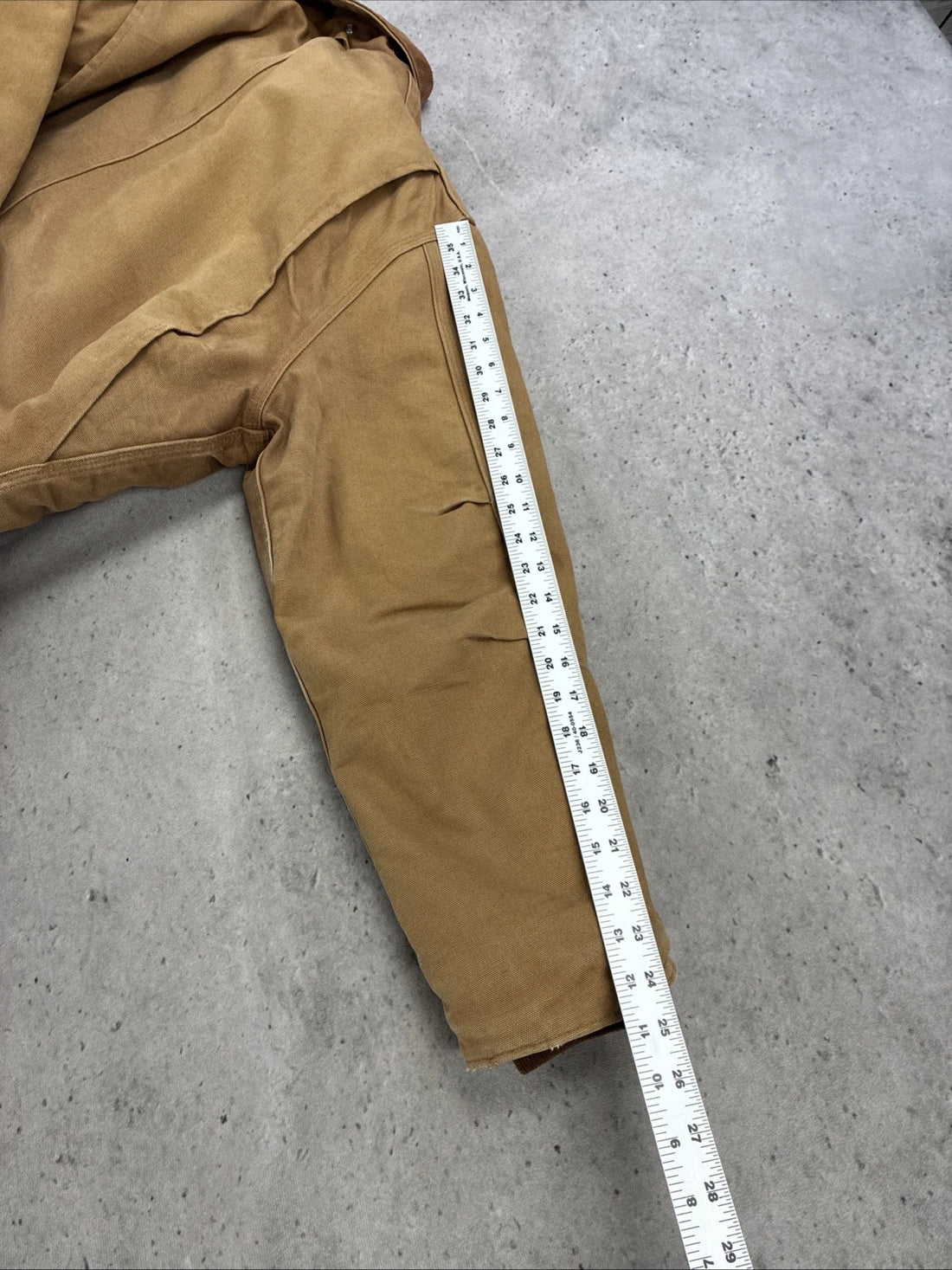 Carhartt Canvas Arctic Work Jacket Size Large