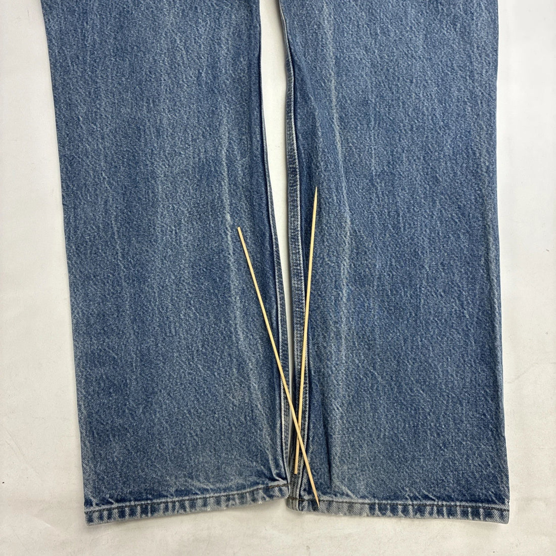 Carhartt Work Denim Jeans Pants Size 38 X 32 Blue