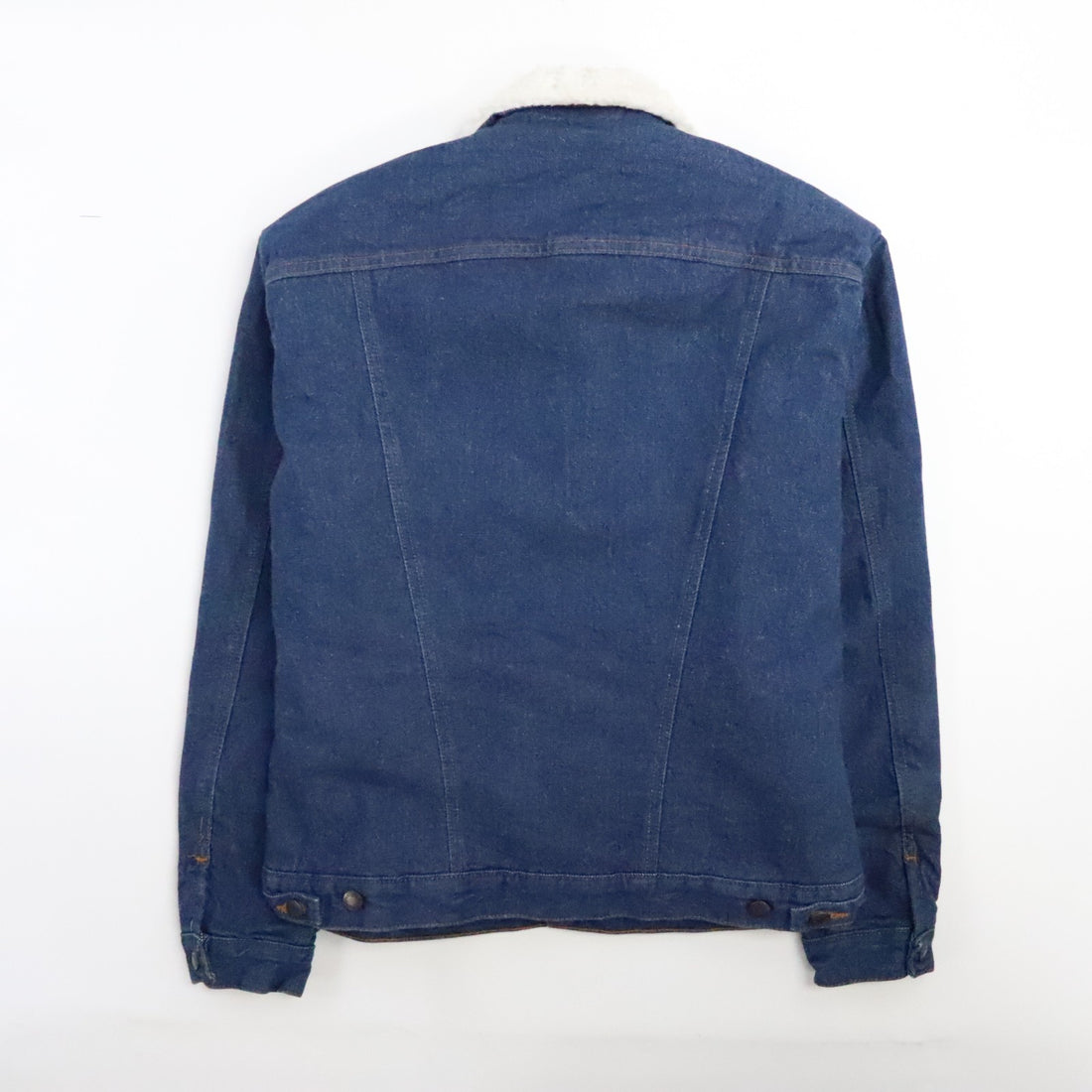 Vintage Wrangler Western Denim Jacket Size Medium Sherpa Lined