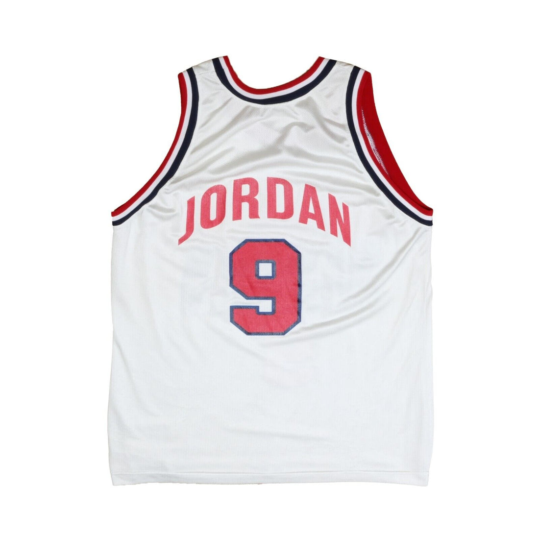 Vintage Team USA Michael Jordan Champion Basketball Jersey Size 44 Olympics NBA