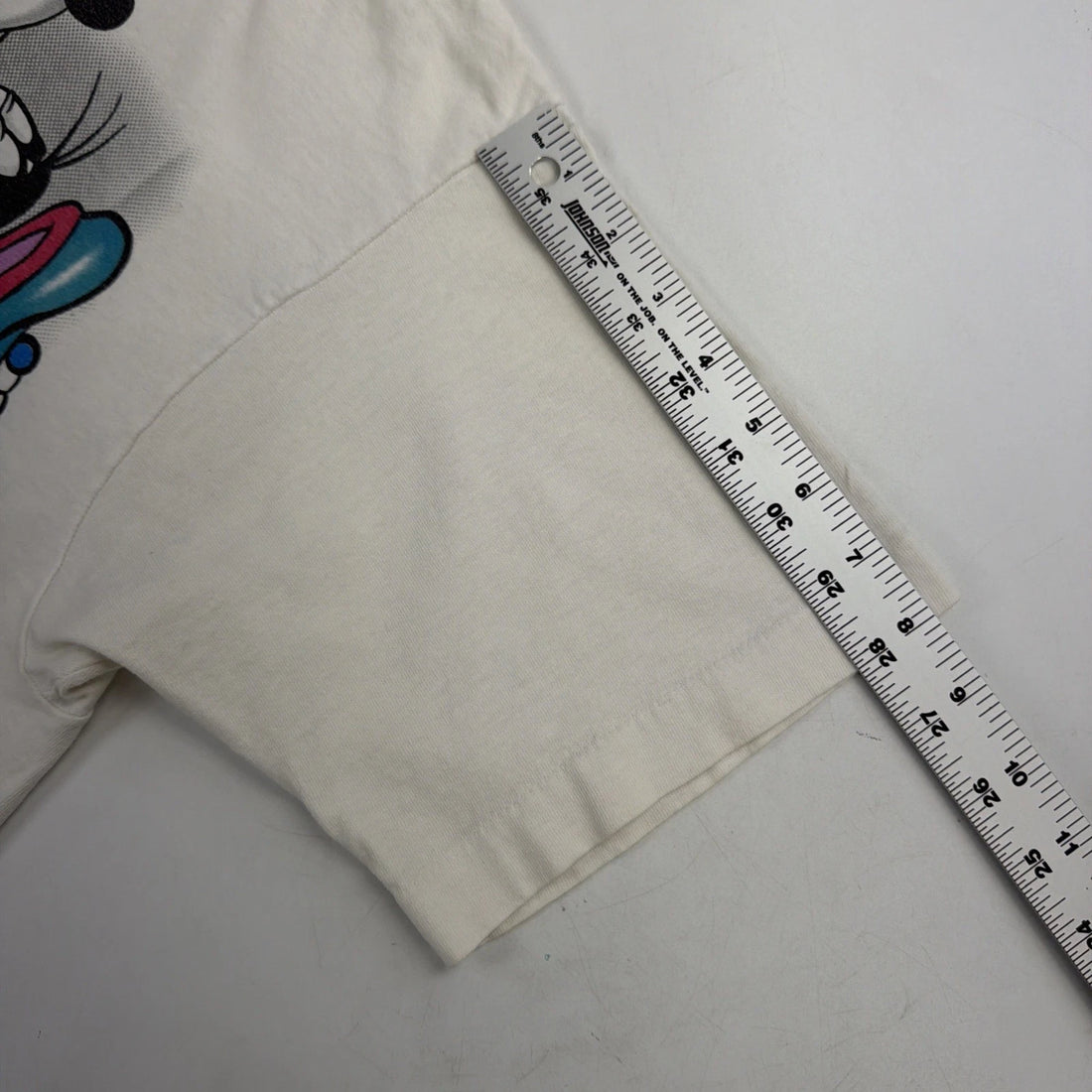Vintage Mickey Minnie Mouse Goofy Disney T-Shirt Size XL Double Sided 90s