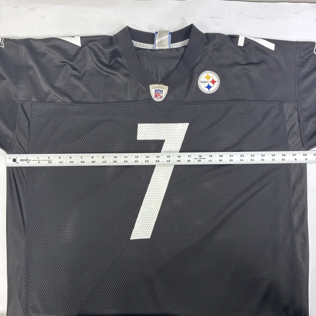 Vintage Pittsburgh Steelers Ben Roethlisberger Reebok Jersey Size 2XL NFL