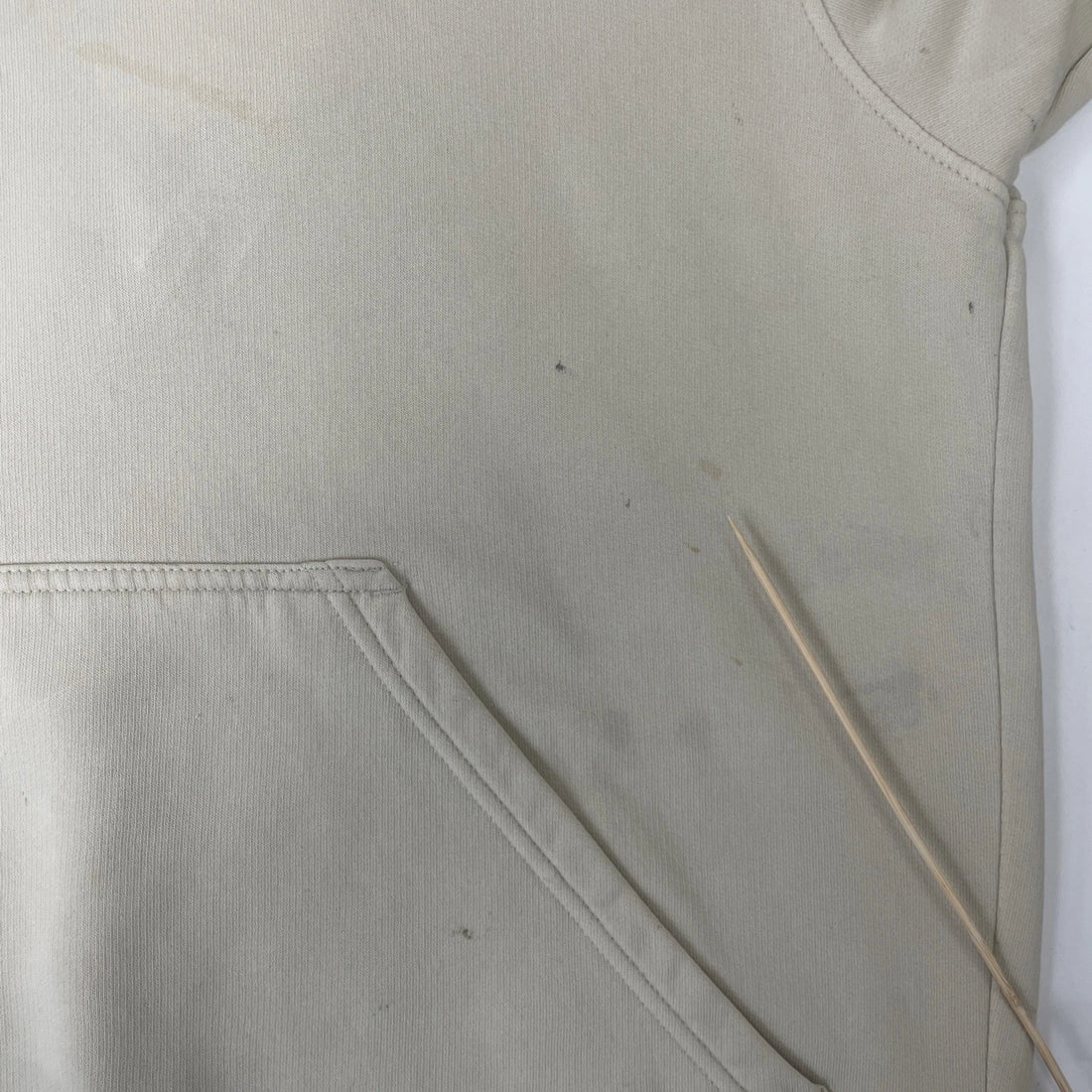 Vintage Nike Sweatshirt Hoodie Size Large Cream