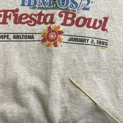 Vintage Buffaloes Fighting Irish Fiesta Bowl Crewneck Sweatshirt Size XL NCAA
