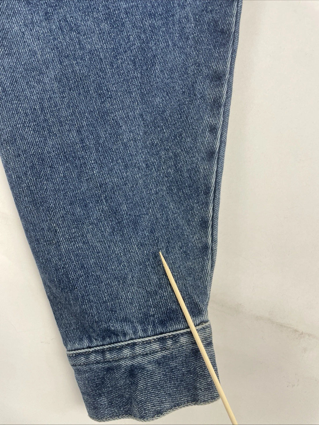 Vintage Denim Trucker Jacket Size Small Blue