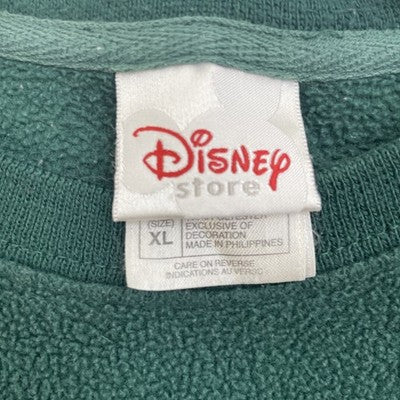 Vintage Tigger Winnie The Pooh Disney Fleece Sweatshirt Size XL Green
