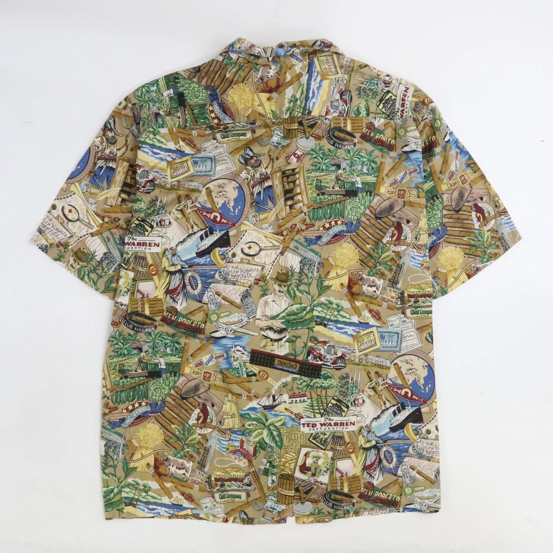 Joe Kealoha Hawaiian Short Sleeve Button Up Shirt Size Large