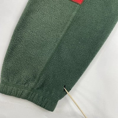 Minnesota Wild 1/4 Zip Pullover Fleece Jacket Size Medium Green NHL