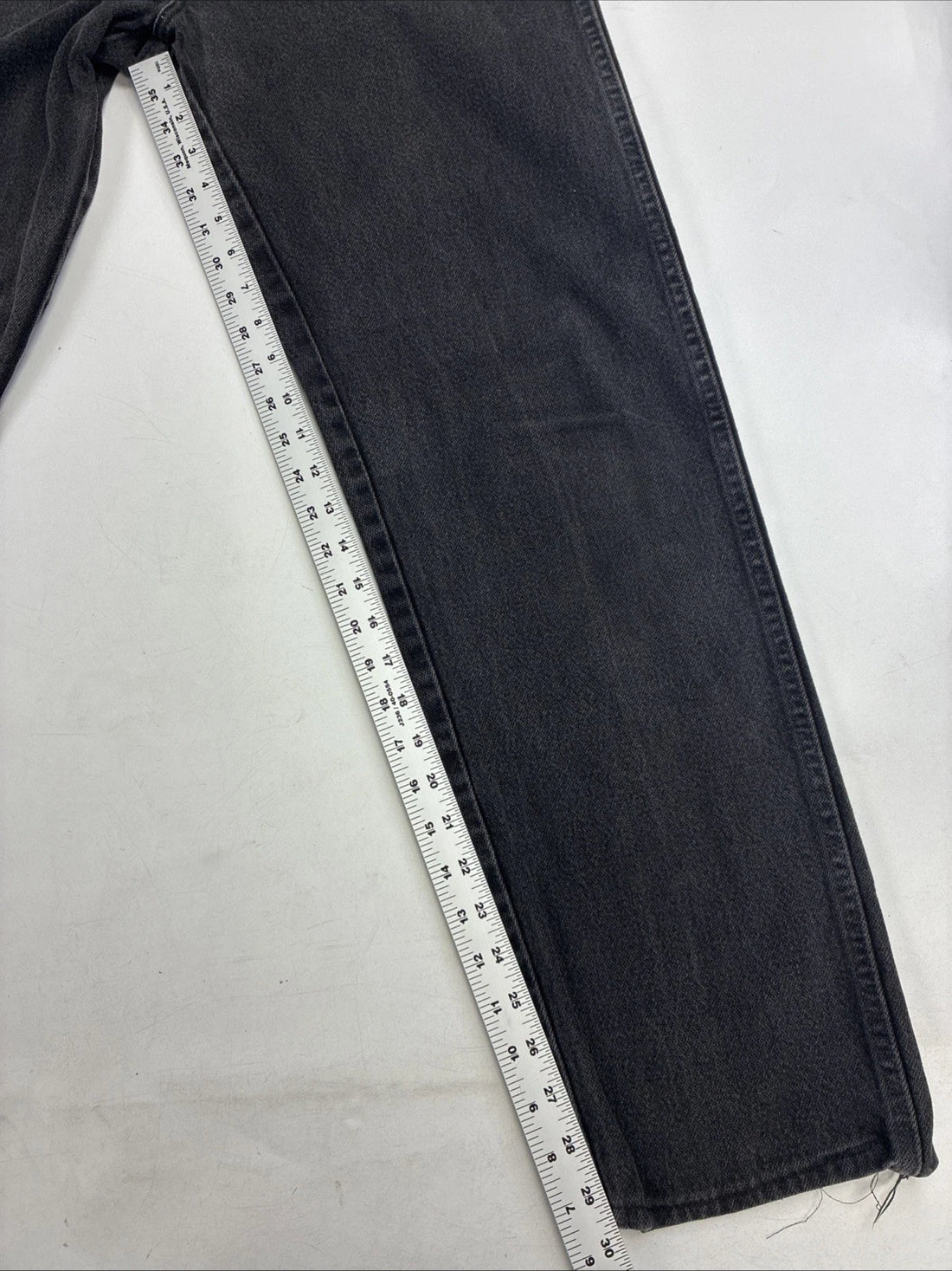 Vintage Wrangler Denim Jeans Pants Size 30 X 30 Black